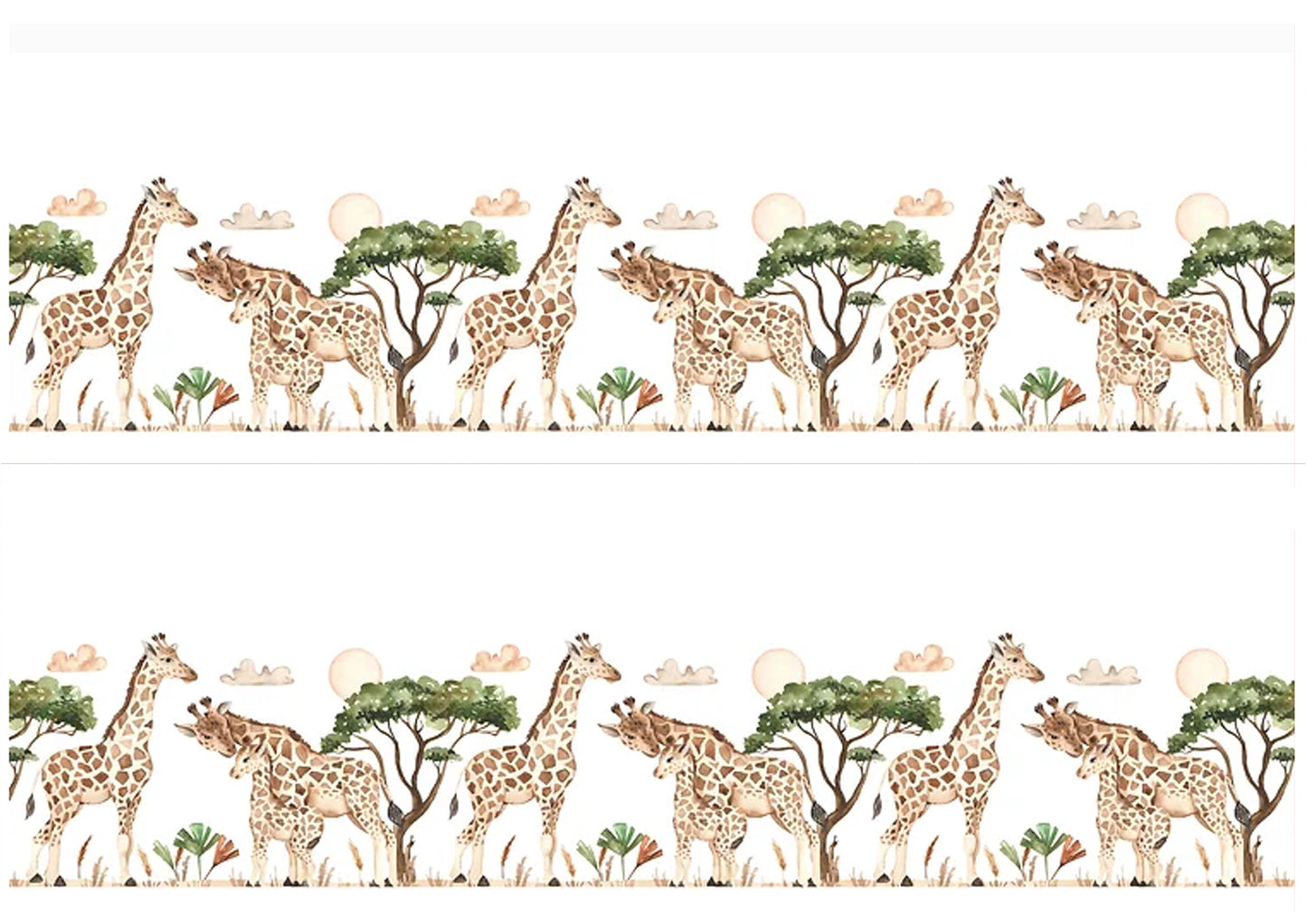Giraffe Safari Cake Wrap