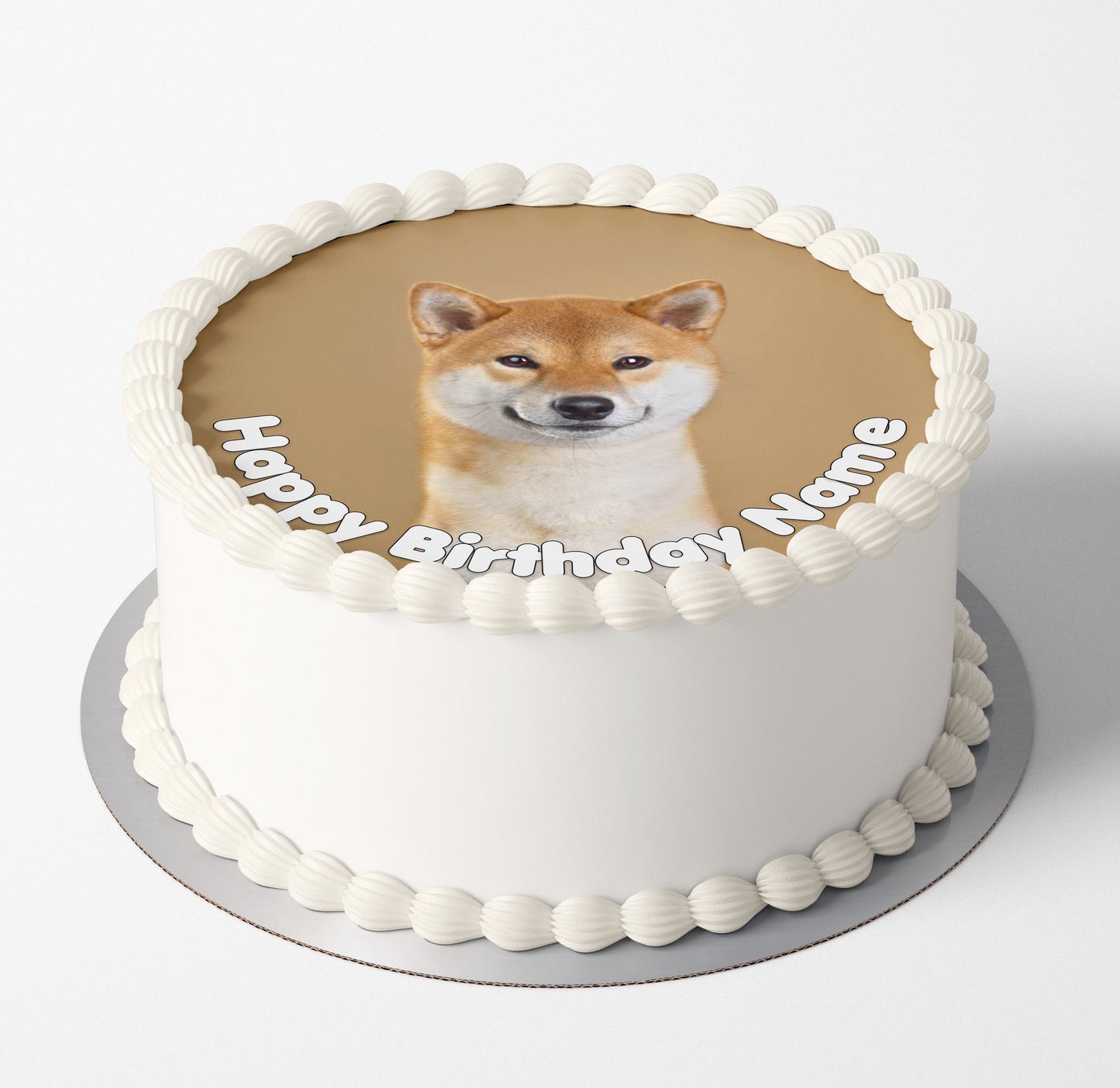 Shiba Inu Cake Topper