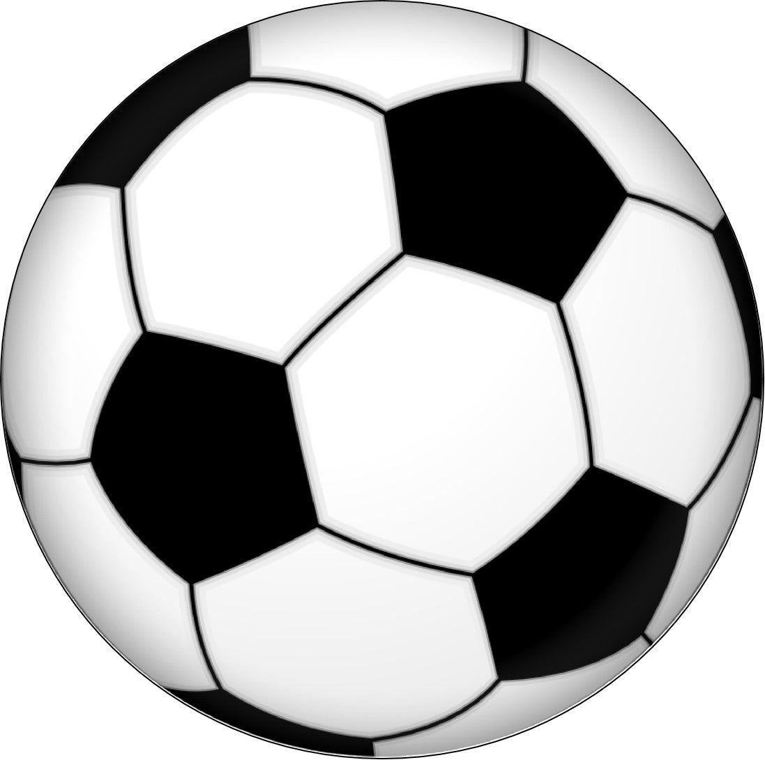 Soccer Ball Cake Topper
