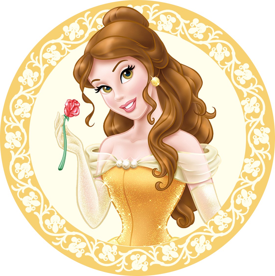 Belle Princess Cake Topper