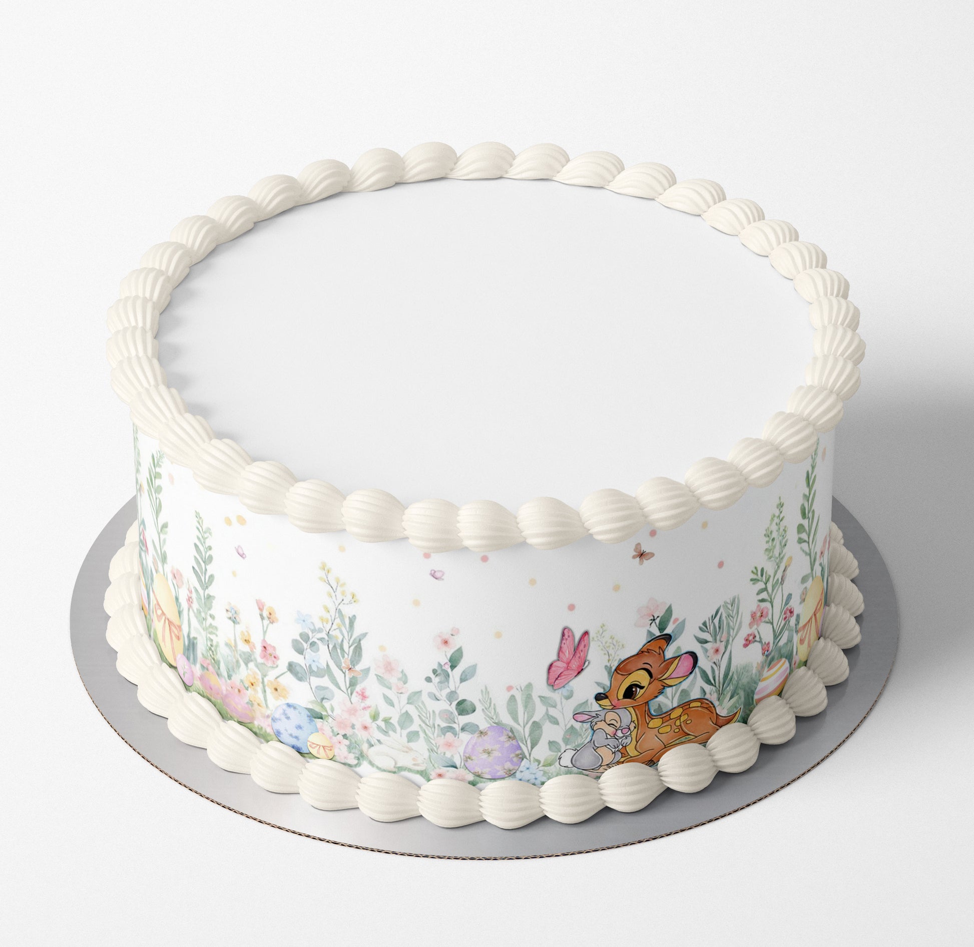 Easter Bunny Thumper Bambi Garden Disney edible wafer or icing cake wrap special occasions baby showers, Easter