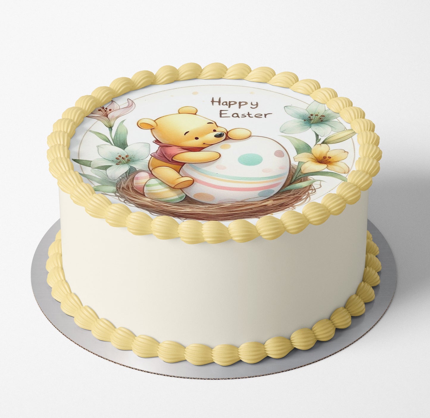 Easter Winnie the Pooh Cake Topper
