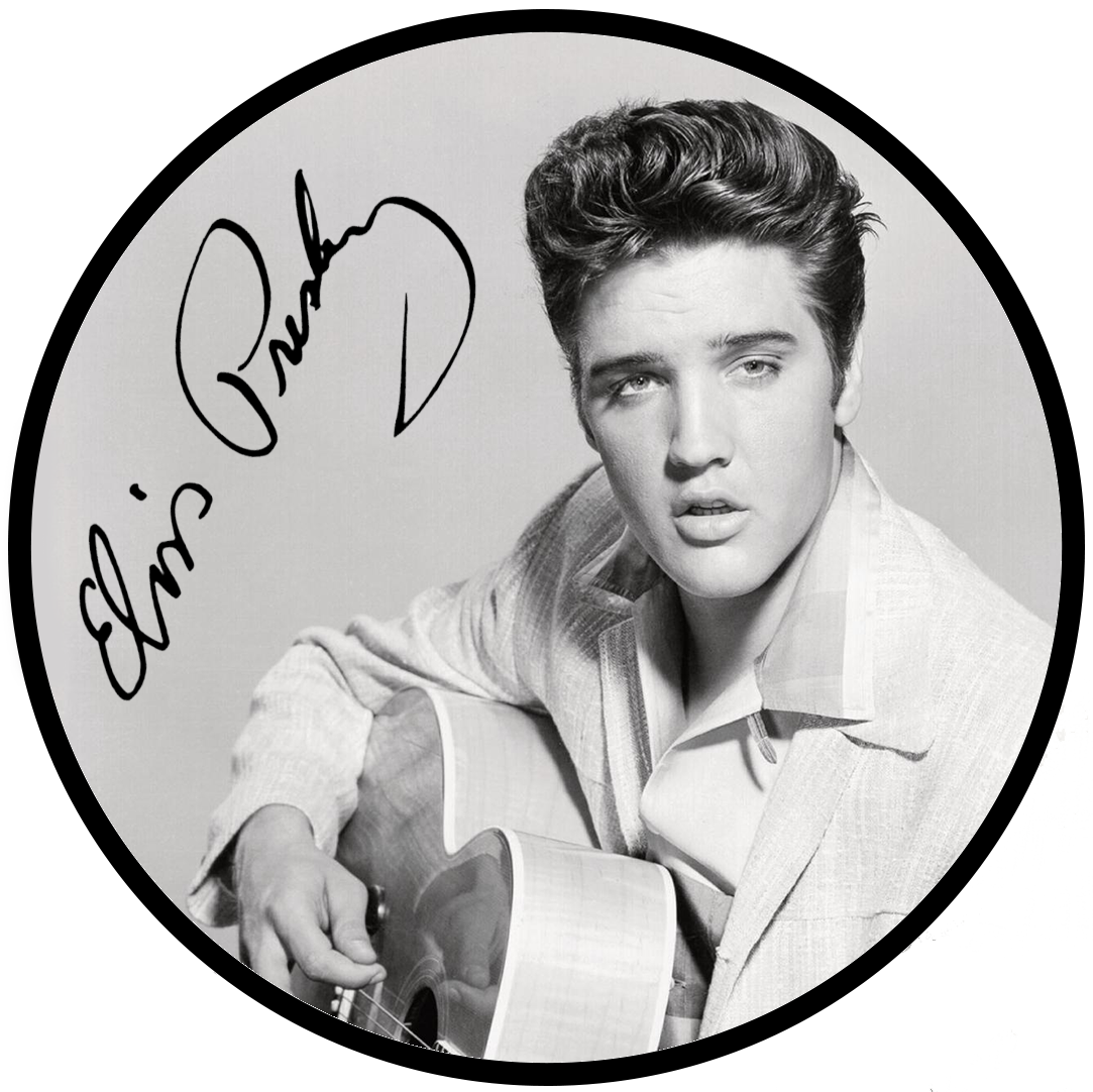 Elvis Presley Siganture Cake Topper