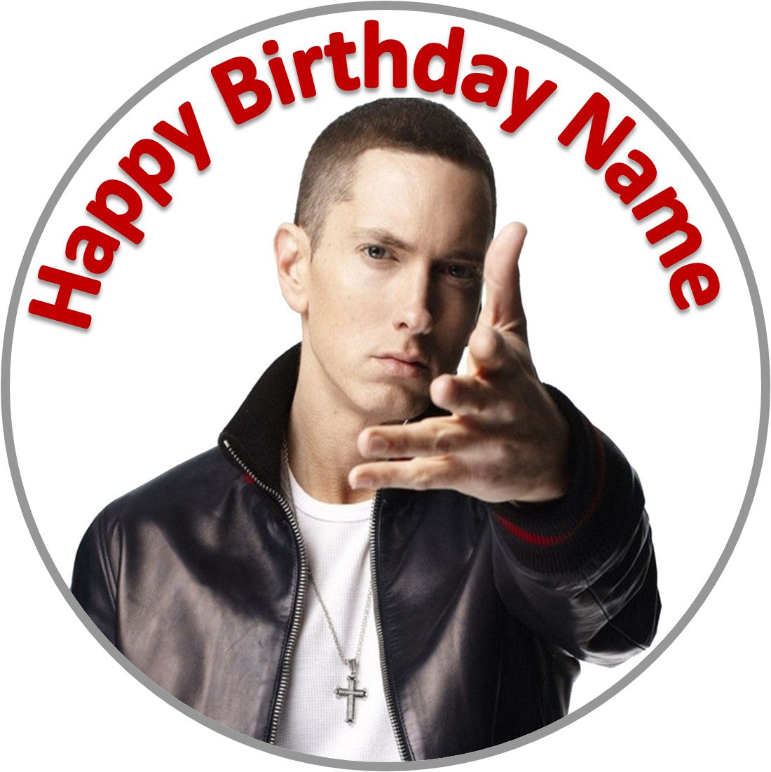 Eminem Cake Topper