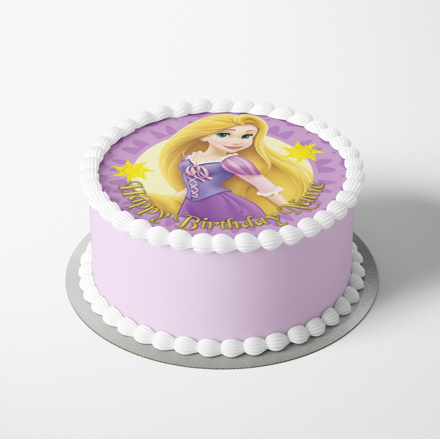 Rapunzel Princess Cake Topper