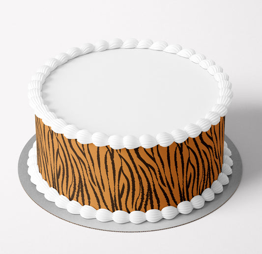 Tiger Stripes Cake Wrap