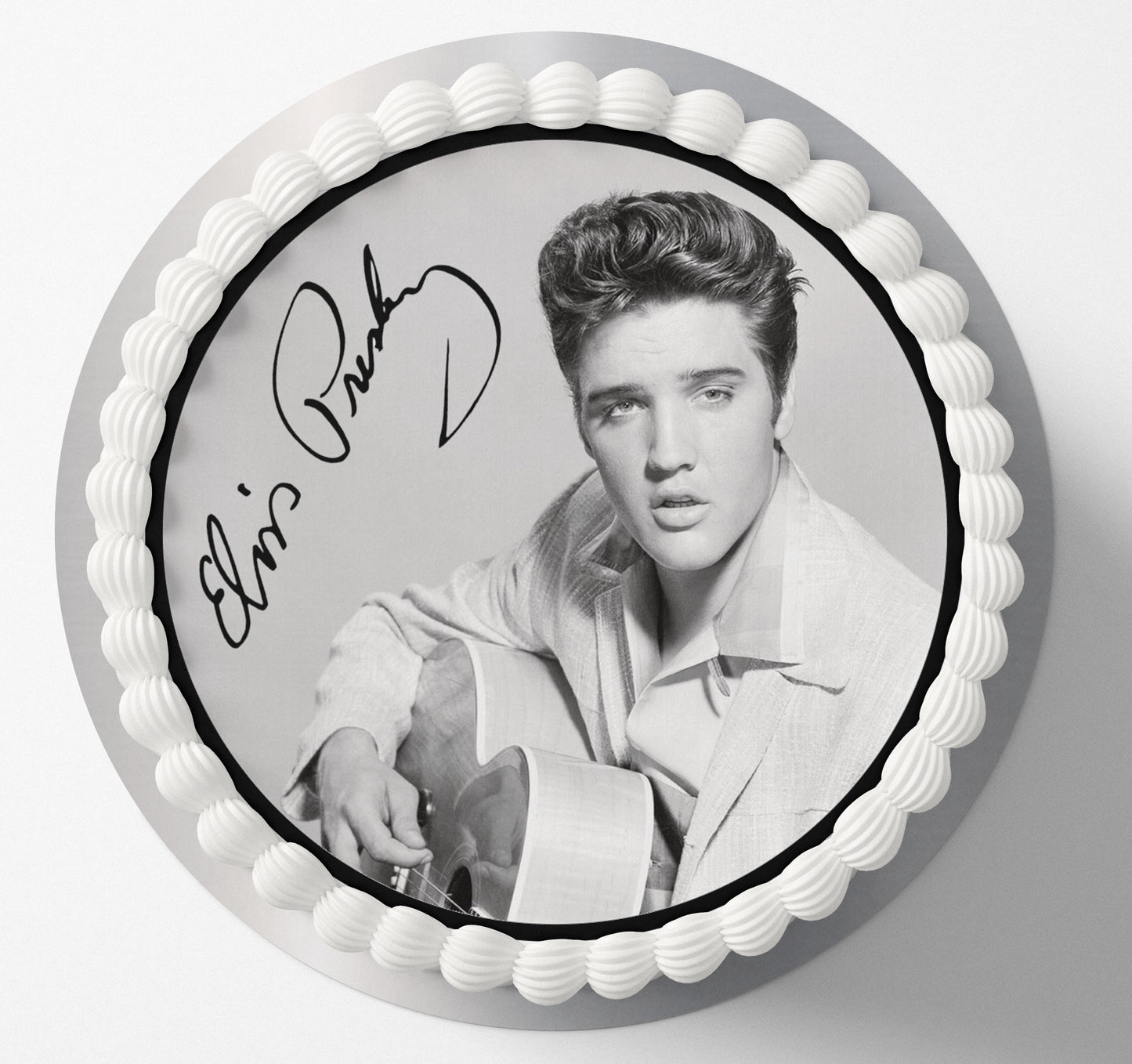 Elvis Presley Siganture Cake Topper
