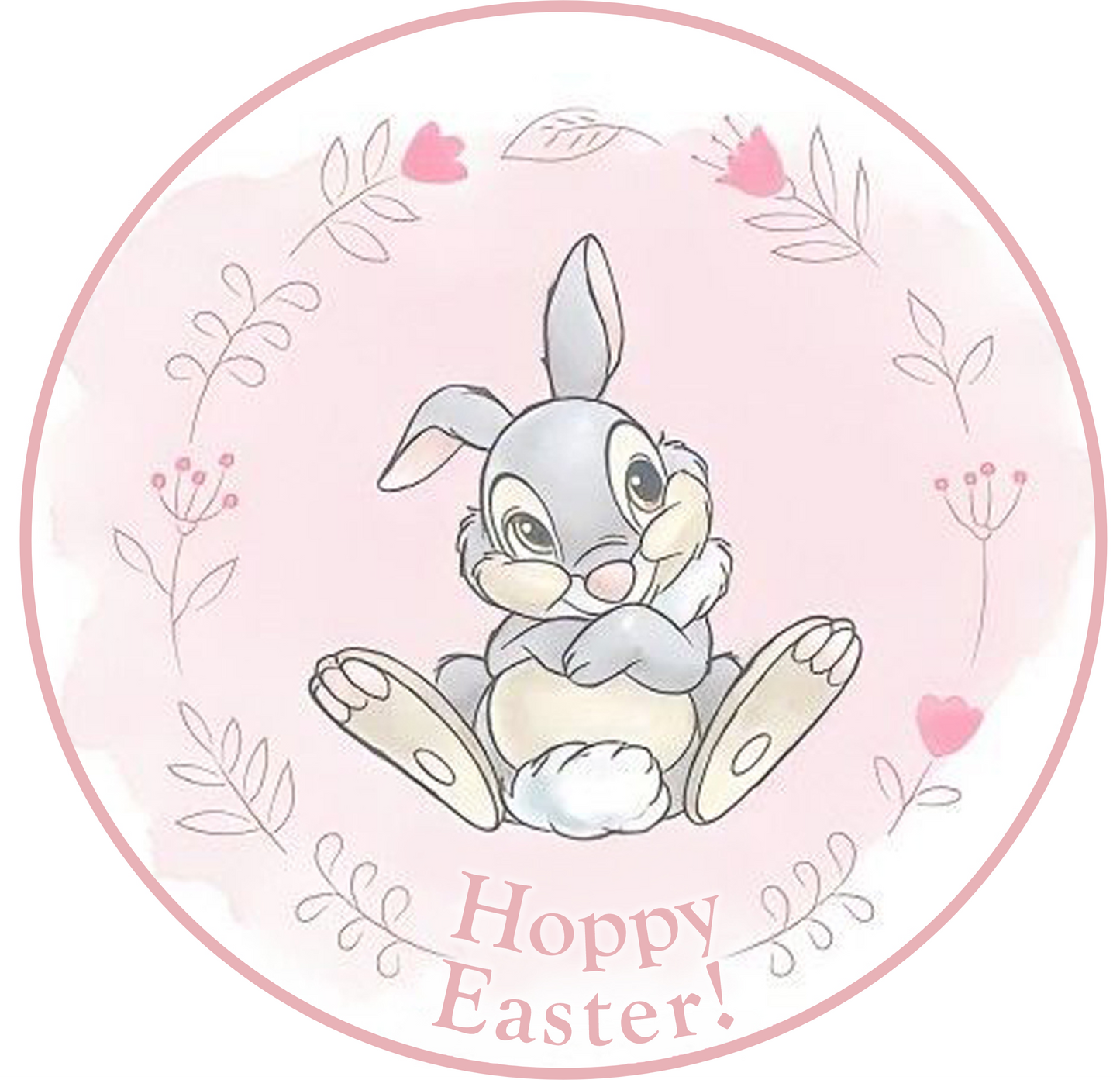 Easter Bunny Thumper Cake Topper