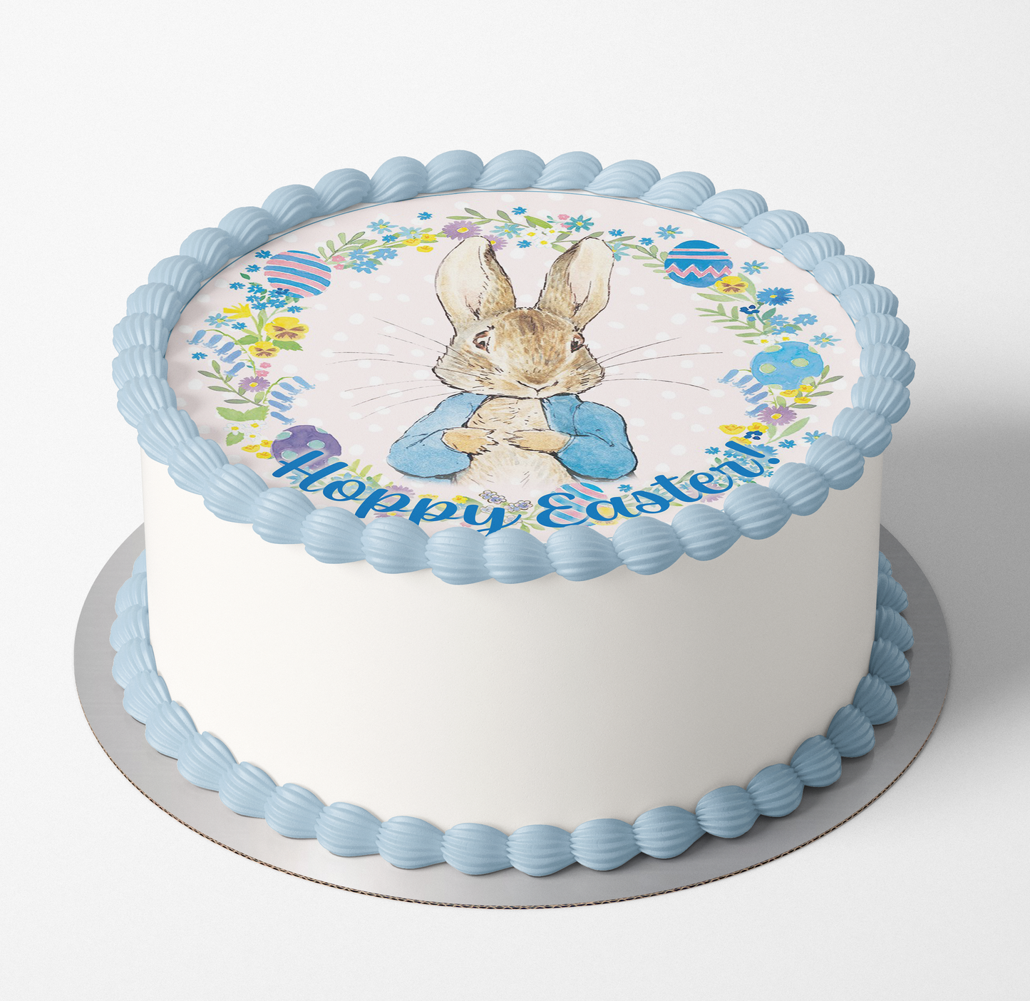 Easter Peter Rabbit Cake Topper