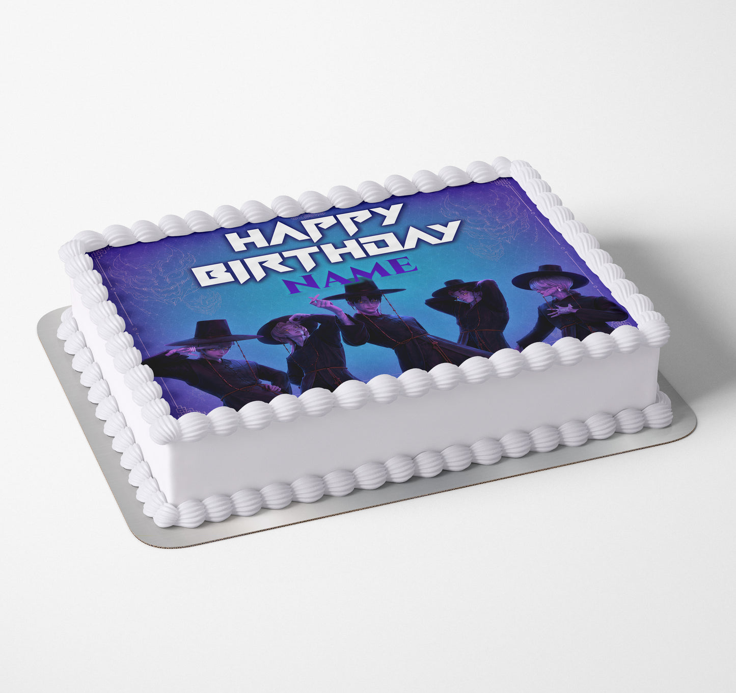Kpop Saja Boys Demons Cake Topper