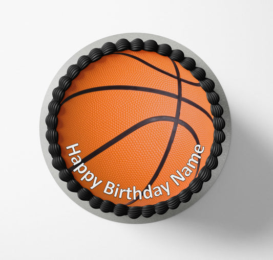 Basketball Cake Topper