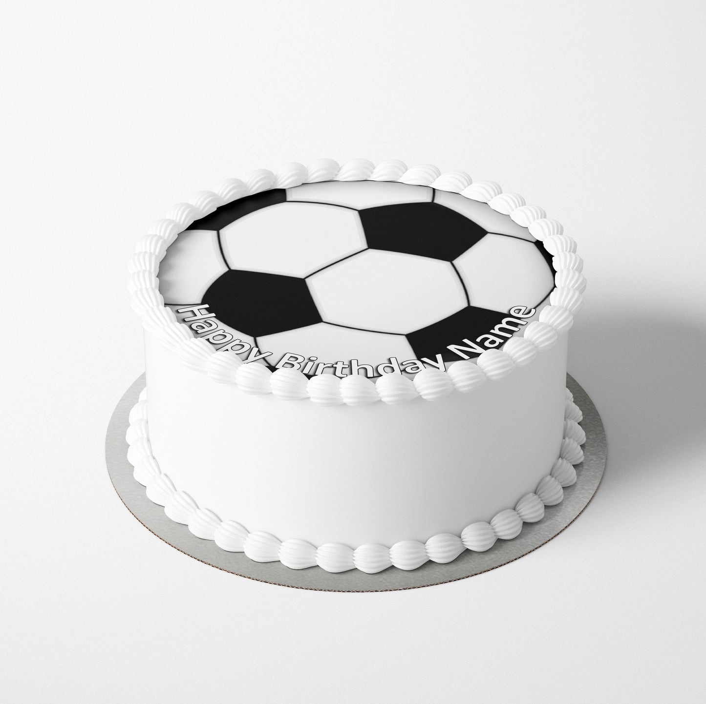 Soccer Ball Cake Topper