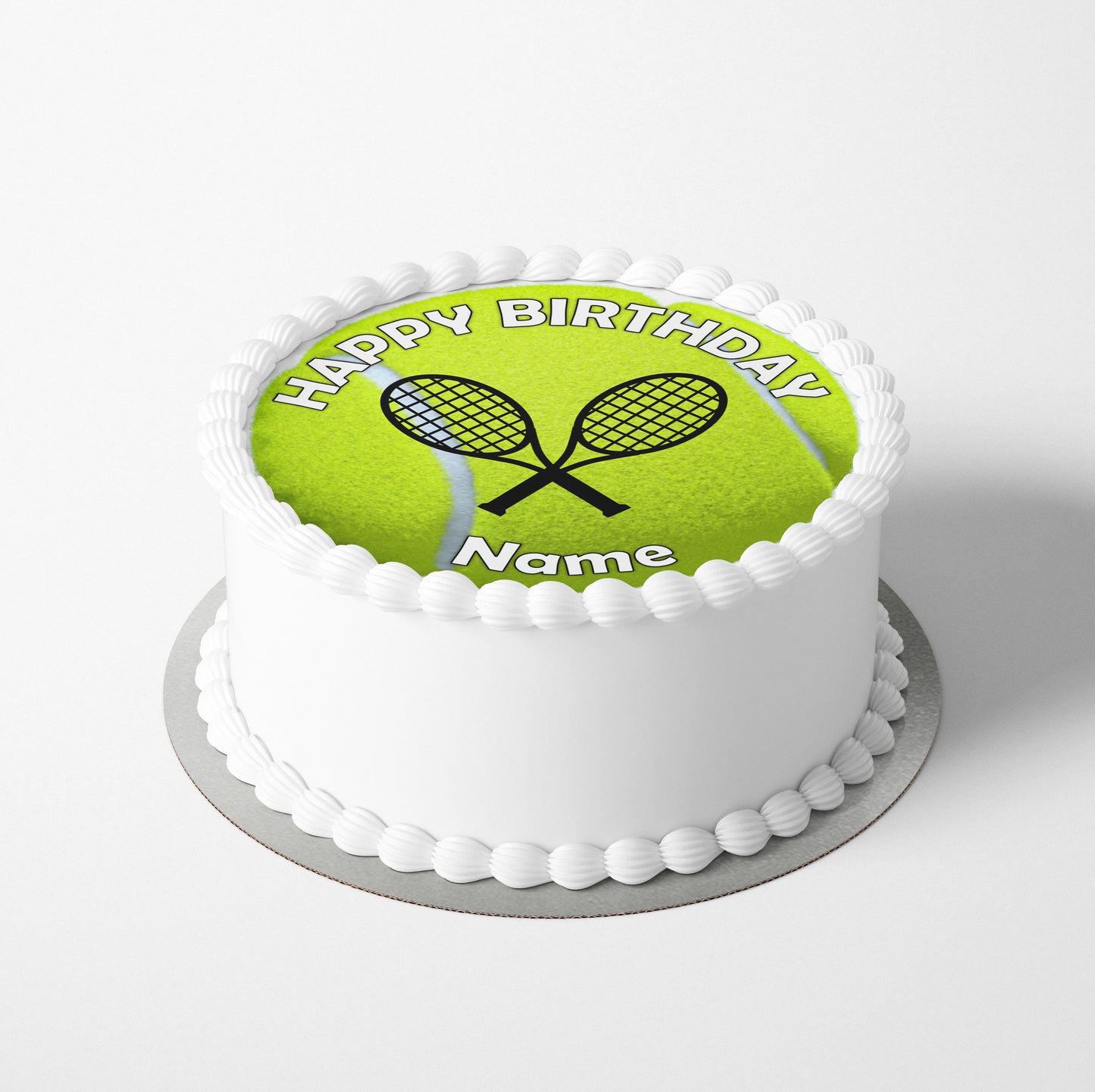 Tennis Ball Cake Topper