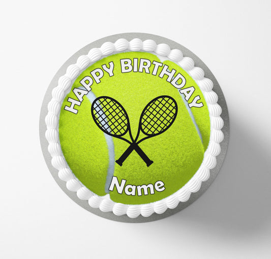 Tennis Ball Cake Topper